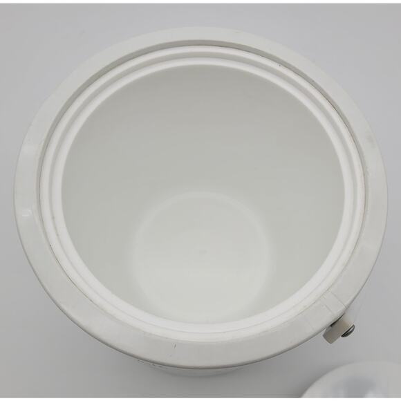 Vintage Morgan 9" Vinyl Bucket Brigade 19th Golf Hole Ice Bucket w/ Handle USA - Picture 12 of 16